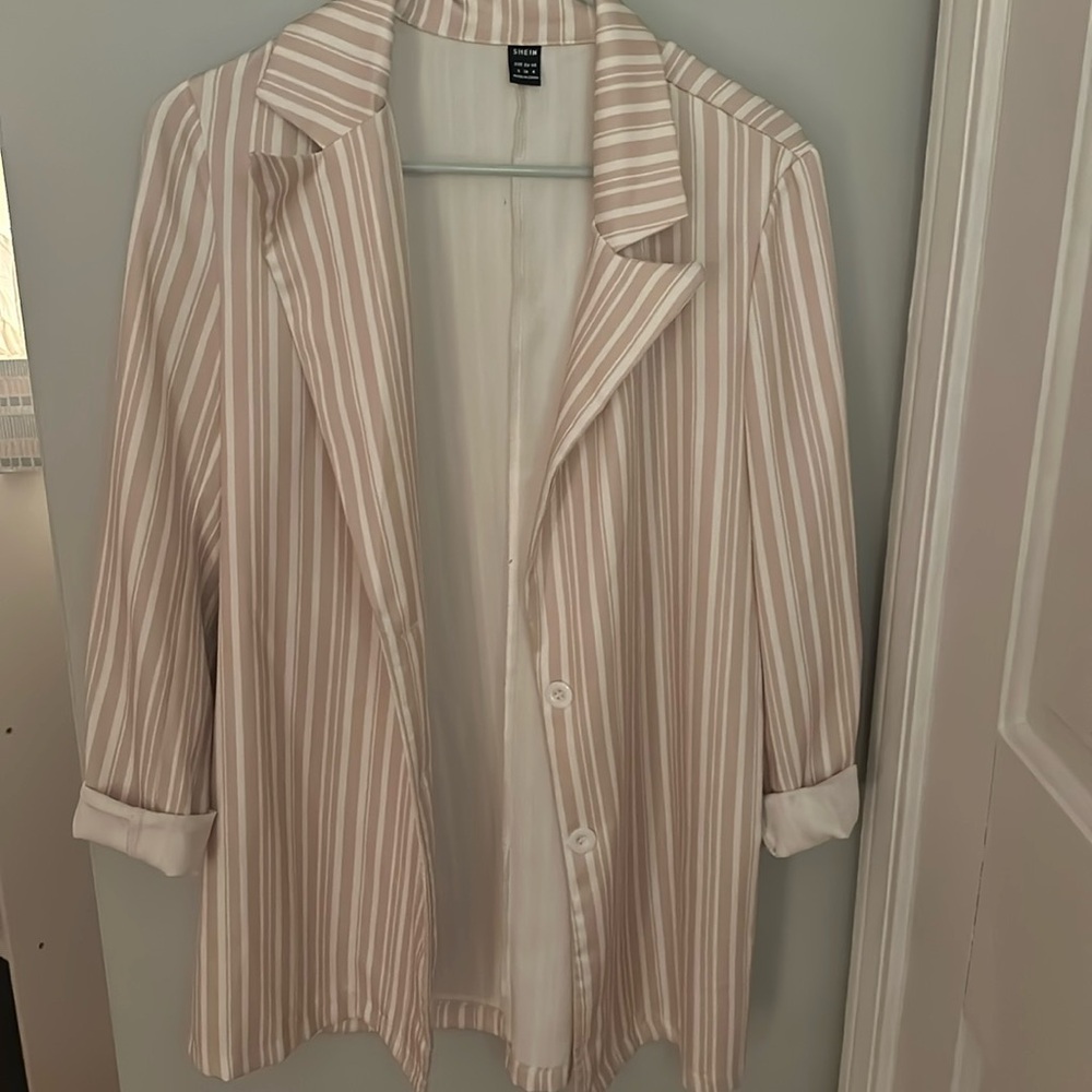 Striped Blazer